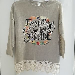 Fearfully & Wonderfully Made girl's LS 8-10